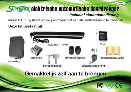 Actuator voor SuperJack deurdrangerset 