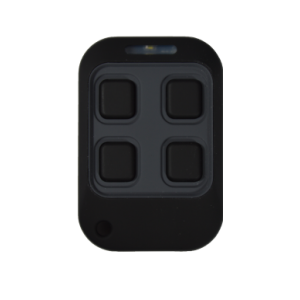 Egoway CUBE M, vervangende handzender, zwart, vaste code en rollingcode