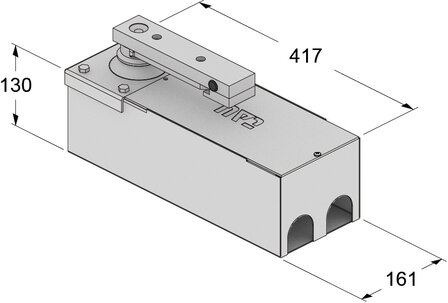 Ondergrondse poortopener SuperJack SW31000 met GSMbediening