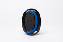 Egoway ZEN M, universele handzender, blauw, vaste code en rollingcode